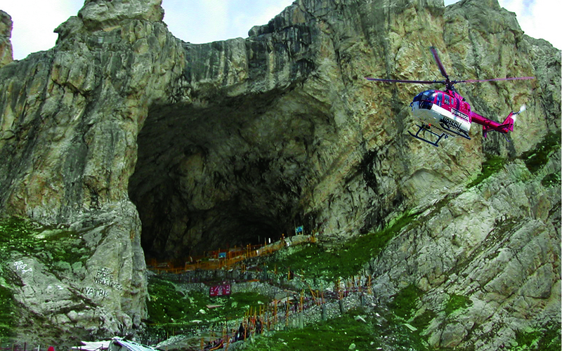 Amarnath Yatra: By Helicopter